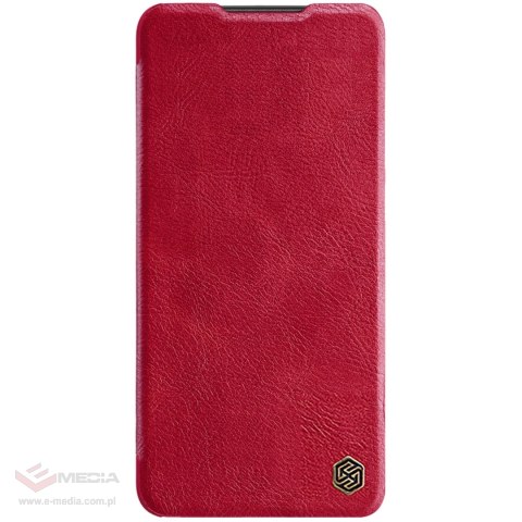 Nillkin Qin skórzana kabura etui Samsung Galaxy A73 czerwony
