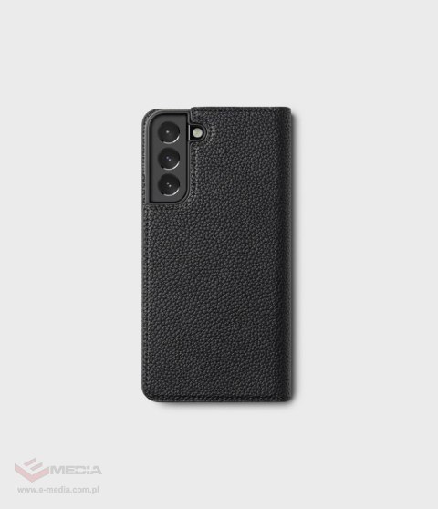 Ringke Folio Signature skórzane etui z klapką do Samsung Galaxy S22+ (S22 Plus) czarny (FSS118R262)
