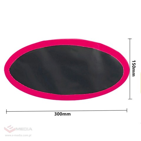 Wodoodporna torba 11L PVC - różowa