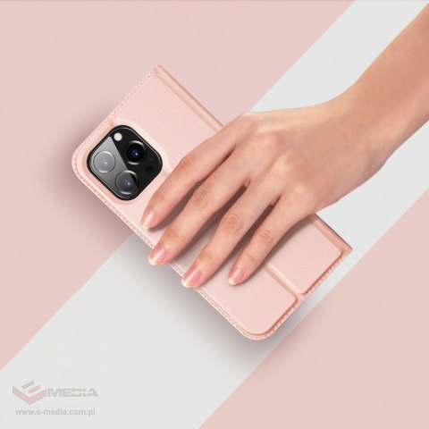 Dux Ducis Skin Pro kabura etui pokrowiec z klapką iPhone 14 Pro niebieski