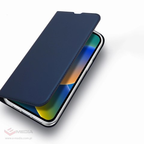 Dux Ducis Skin Pro kabura etui pokrowiec z klapką iPhone 14 Pro niebieski