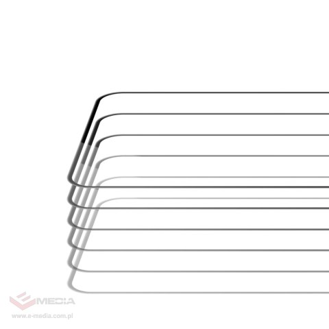Nillkin CP+PRO ultracienkie szkło hartowane na cały ekran z ramką 0,2 mm 9H Realme GT Neo 3 czarny