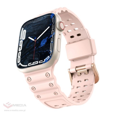 Pasek Strap Triple Protection do Apple Watch 38 / 40 / 41 mm opaska bransoleta - różowy