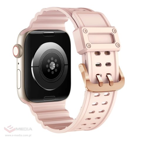 Pasek Strap Triple Protection do Apple Watch 38 / 40 / 41 mm opaska bransoleta - różowy