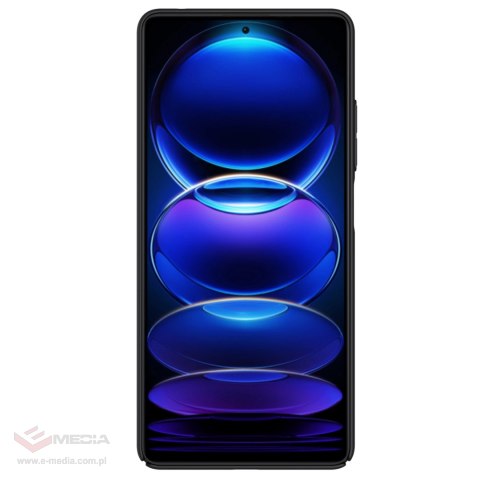 Nillkin Super Frosted Shield etui do Xiaomi Redmi Note 12 Pro / Poco X5 Pro 5G pokrowiec na telefon czarne