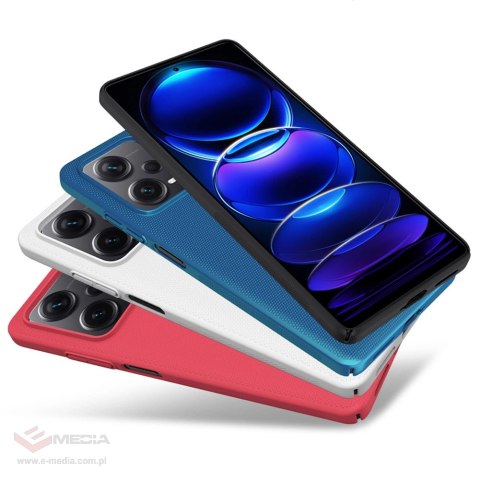 Nillkin Super Frosted Shield etui do Xiaomi Redmi Note 12 Pro / Poco X5 Pro 5G pokrowiec na telefon czarne