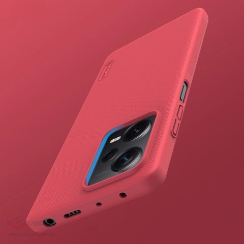 Nillkin Super Frosted Shield etui do Xiaomi Redmi Note 12 Pro / Poco X5 Pro 5G pokrowiec na telefon czarne