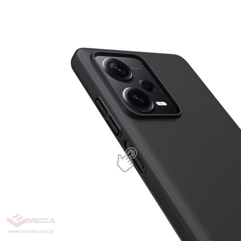 Nillkin Super Frosted Shield etui do Xiaomi Redmi Note 12 Pro / Poco X5 Pro 5G pokrowiec na telefon czarne