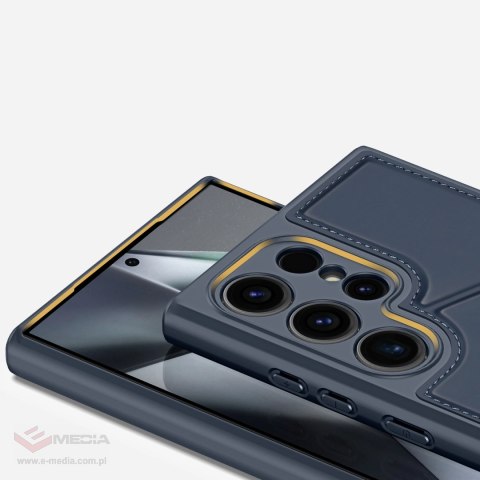 Etui Dux Ducis Rafi ll Mag do Samsung Galaxy S24 Ultra - niebieskie