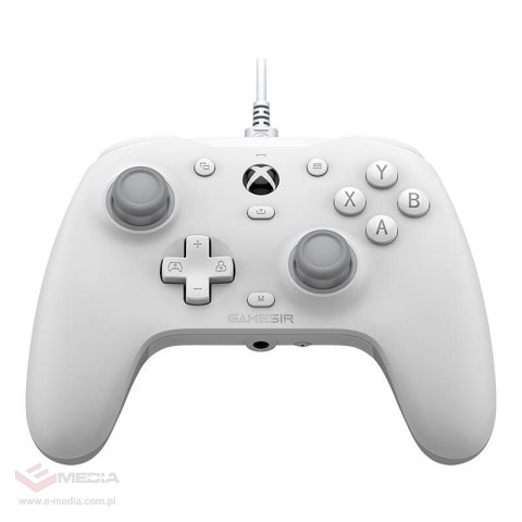 Kontroler przewodowy GAMESIR G7 HE (biały)