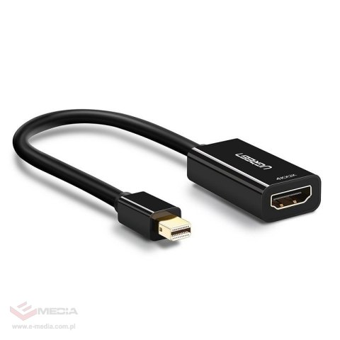 Adapter UGREEN MD112 mini DisplayPort-HDMI 4K (czarny)