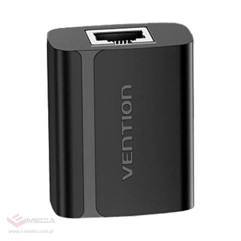 Adapter rozgałęźnik RJ45 PVC Vention IPTB0 2 sztuki Czarny