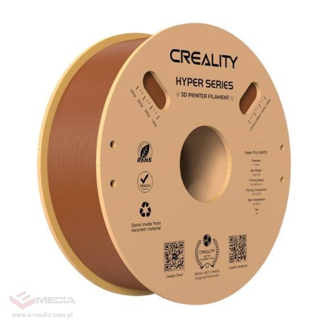 Filament CREALITY Hyper PLA (brązowy)
