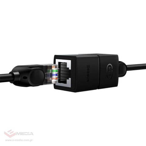 Złączka RJ-45 BASEUS AirJoy B00131100111-01 2 szt. (czarna)