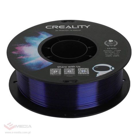 Filament CREALITY CR-PETG (przezroczysty niebieski)