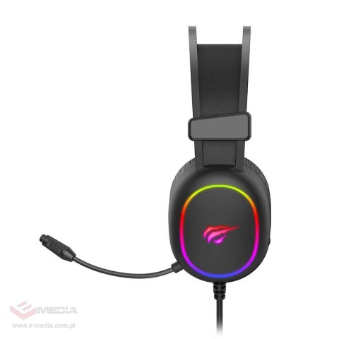 Słuchawki gamingowe Havit GAMENOTE H2016D RGB USB+3.5mm