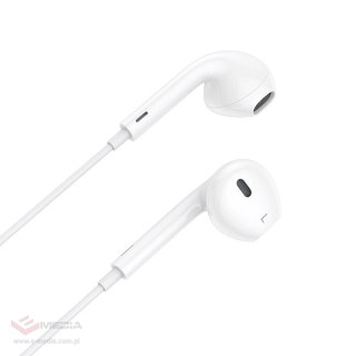 Słuchawki douszne przewodowe VFAN M09 (białe)