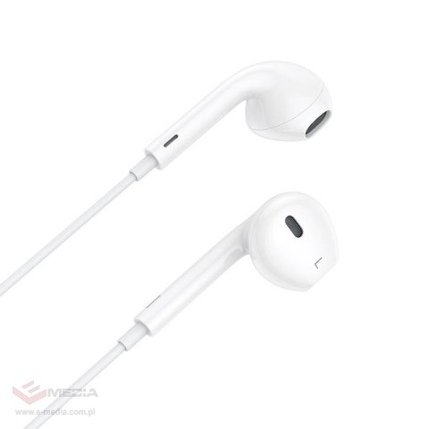 Słuchawki douszne przewodowe VFAN M09 (białe)