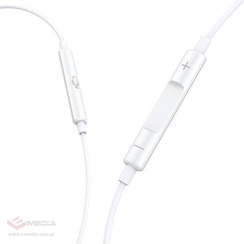 Słuchawki douszne przewodowe VFAN M09 (białe)