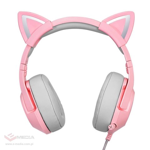 Słuchawki gamingowe ONIKUMA K9 RGB (różowe)