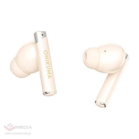 ONIKUMA Słuchawki douszne Bluetooth T18 Brązowe