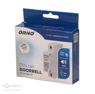 ORNO Wired Doorbell for DIN-1 rail OR-DP-SB-133 module