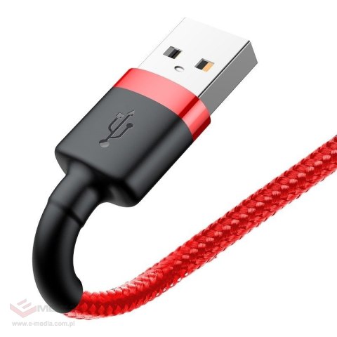 Kabel BASEUS Cafule USB-A-Lightning 1m (czerwony)