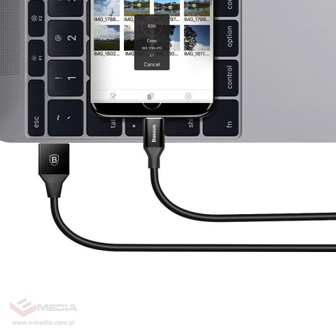 Kabel USB do Micro USB Baseus Yiven 1.5m 2A - czarny