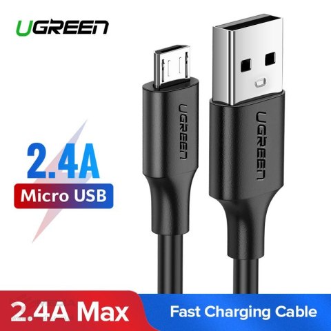 Kabel UGREEN US289 USB-A-micro USB 1m (czarny)