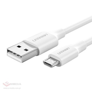 Kabel UGREEN US289 USB-A-micro USB 1m (biały)