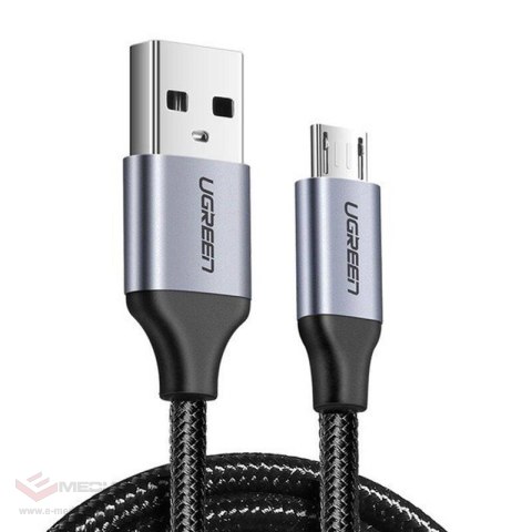 Kabel UGREEN US290 USB-A-micro USB 1m (czarny)