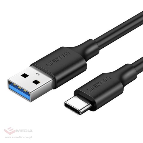 Kabel UGREEN US184 USB-A-USB-C 1m (czarny)