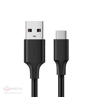 Kabel USB do USB-C UGREEN US287 0,25m (czarny)