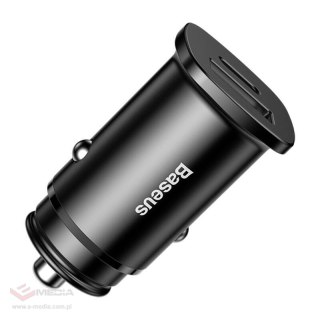 Ładowarka samochodowa BASEUS Square 30W PPS QC4.0 PD3.0 (czarna)