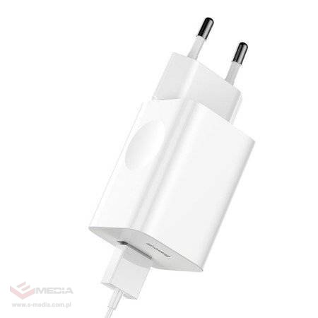 Ładowarka sieciowa BASEUS Charging Quick Charger 24W USB QC3.0 (biała)