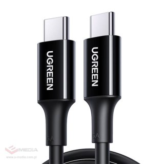 Kabel UGREEN US300 USB-C-USB-C 1m 100W (czarny)