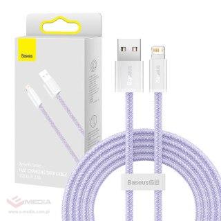 Kabel BASEUS Dynamic USB-A-Lightning 2m (fioletowy)