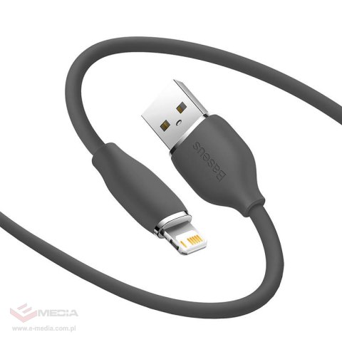 Kabel BASEUS Jelly USB-A-Lightning 1.2m (czarny)