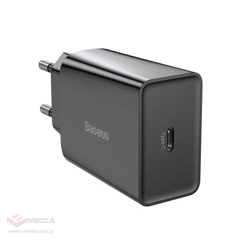 Ładowarka sieciowa BASEUS Speed Mini Quick Charger 20W USB-C (czarna)