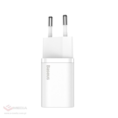 Ładowarka sieciowa BASEUS Super Si Quick Charger 25W (biała)