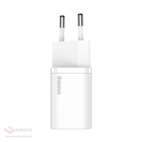 Ładowarka sieciowa BASEUS Super Si Quick Charger 25W (biała)