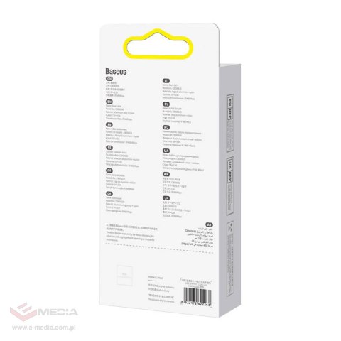 Kabel USB 3w1 Baseus StarSpeed, USB-C + micro USB + Lightning, 3,5A, 1.2m (czarny)