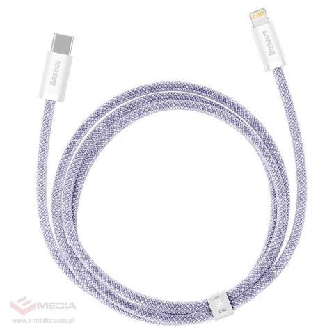 Kabel USB-C do Lightning Baseus Dynamic 2, 20W, 1m (fioletowy)