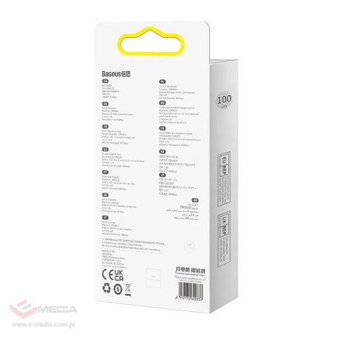 Kabel USB do Lightning Baseus Dynamic 2, 2.4A, 1m (fioletowy)