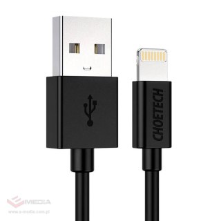 Kabel USB do Lightning Choetech IP0026, MFi, 1.2m (czarny)