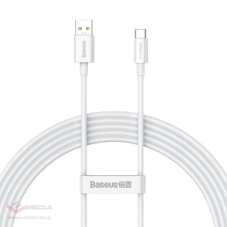 Kabel USB do USB-C Baseus Superior Series, 65W, 2m (biały)
