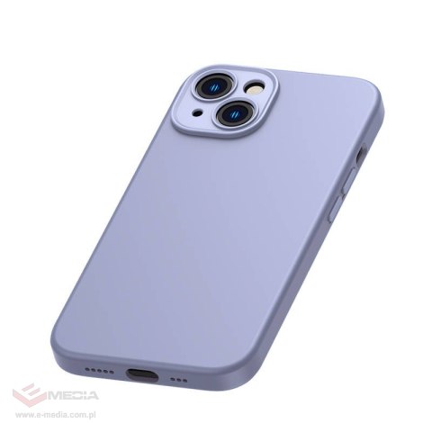 Zestaw ochronny BASEUS Liquid Silica Gel iPhone 14 Plus (lawendowe)