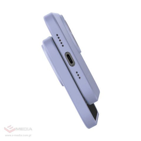 Zestaw ochronny BASEUS Liquid Silica Gel iPhone 14 Plus (lawendowe)