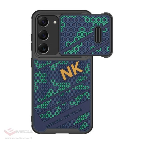 Etui NILLKIN Striker Galaxy S23 (niebiesko-zielone)