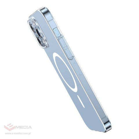 Zestaw ochronny BASEUS Magnetic Crystal Clear iPhone 13 Pro